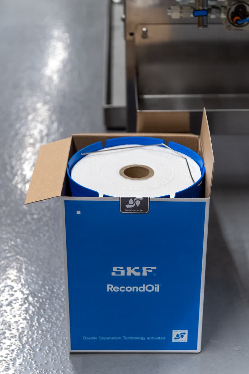 SKF RecondOil Core és Boost mélységi szűrőbetét a RecondOil Boxban